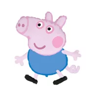 Peppa malac Blue fólia lufi 36 cm (WP)
