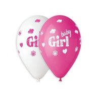Beba Girl balon, balon 5 kom 13 inch (33 cm)