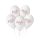 Bride To Be White léggömb, lufi 5 db-os 13 inch (33cm)
