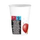 Party Balloon papír pohár 6 db-os 250 ml