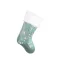 Rénszarvas Frosty Blue Karácsonyi kandalló zokni, csizma 49 cm
