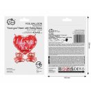 Ljubav Teddy Bears folijski balon 48 cm