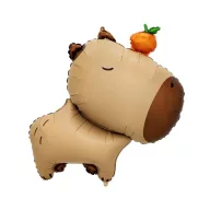Kapibara Orange fólia lufi 64 cm