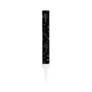 Fekete Happy Birthday 18 Black torta tűzijáték 12 cm 1 db-os