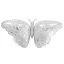 Pillangó Silver fólia lufi 87 cm