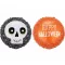 Halloween Skull fólia lufi 46 cm