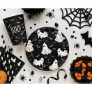 Halloween Ghost papírtányér 6 db-os 18 cm