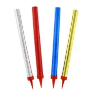 Színes Colorful torta tűzijáték 18 cm 4 db-os