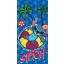 Disney Lilo és Stitch, A csillagkutya Summer Splash fürdőlepedő, strand törölköző 70x140 cm (Fast Dry)