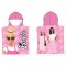 Barbie Street Style pončo za plažu ručnik 50x100 cm (Brzo sušenje)