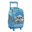 Disney Lilo és Stitch, A csillagkutya Smile prémium gurulós iskolatáska, táska 44 cm