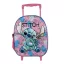Disney Lilo és Stitch, A csillagkutya Doll gurulós ovis 3D hátizsák, táska 32 cm