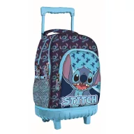   Disney Lilo és Stitch, A csillagkutya Abstract prémium gurulós iskolatáska, táska 44 cm