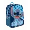Disney Lilo és Stitch, A csillagkutya Abstract 3D hátizsák, táska 30 cm