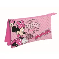 Disney Minnie Paris 3 rekeszes tolltartó 22 cm