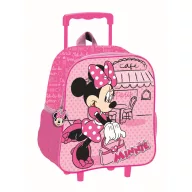   Disney Minnie Paris gurulós ovis 3D hátizsák, táska 32 cm