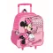 Disney Minnie Paris gurulós ovis 3D hátizsák, táska 32 cm