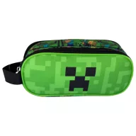 Minecraft Face 2 rekeszes tolltartó 23 cm