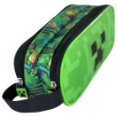 Minecraft Face 2 rekeszes tolltartó 23 cm