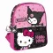 Hello Kitty & Kuromi hátizsák, táska 30 cm