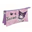 Hello Kitty Kuromi Purple 3 rekeszes tolltartó 22 cm