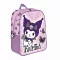 Hello Kitty Kuromi Purple 3D hátizsák, táska 30 cm