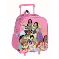   Disney Hercegnők Blossom gurulós ovis 3D hátizsák, táska 32 cm