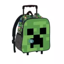 Minecraft Face gurulós ovis 3D hátizsák, táska 32 cm