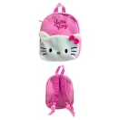 Hello Kitty Pink Bow 3D plüss hátizsák, táska 30 cm