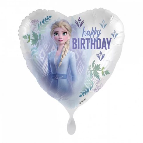 Disney Jégvarázs Elsa happy birthday fólia lufi 43cm