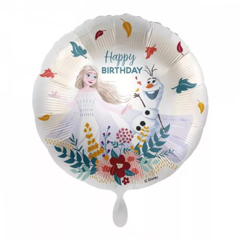  Disney Jégvarázs Elsa Olaf happy birthday fólia lufi 43cm