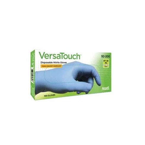 Ansell VersaTouch® 92-200 eldobható nitril kesztyű, méret 6.5-7 (S-es), 100 darab