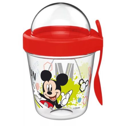 Disney Mickey pohár snack tartó fedéllel 350ml