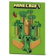 Minecraft Creepers A5 kockás füzet