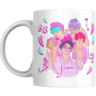   K-pop Démonvadászok Saja Boys porcelán bögre 315 ml (11 oz) Díszdobozban
