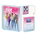K-pop Démonvadászok Saja Boys spirál notesz, vonalas füzet A5