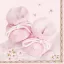 Beba Little Pink Shoes Salveta za baby shower 20 kom 33x33 cm