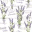 Cvijet in Provence Salveta s lavandom, set od 20 komada, 33x33 cm