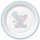 Baby elefánt Blue Balloon papírtányér 8 db-os 22,7 cm
