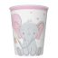 Slon Pink Balloon Dječja papirnata čaša 8 komada 250 ml