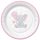 Baby elefánt Pink Balloon papírtányér 8 db-os 22,7 cm