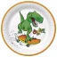Dinosaurusi Crazy papirnati tanjur, 8 komada, 22,7 cm