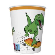 Dinosaurusi Crazy papirnata čaša 8 komada 250 ml