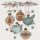 Karácsony Graphic Eco Baubles szalvéta 20 db-os 33x33 cm