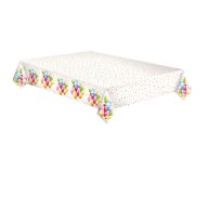 Šareno Birthday Balloons papirnati stolnjak 120x180 cm