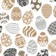 Húsvét Elegant Eggs szalvéta 20 db-os 33x33 cm