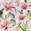 Liliom Light Pink szalvéta 20 db-os 33x33 cm