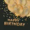 Sretan rođendan Gold Balloons Happy Birthday salveta 20 komada 33x33 cm