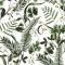 Virág Ferns & Green Leaves szalvéta 20 db-os 33x33 cm