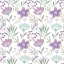 Virág Violet and Mint szalvéta 20 db-os 33x33 cm